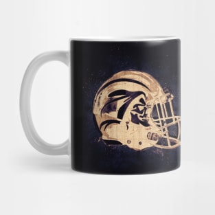 Football Helmet abstract galaxy style for all the sports fans Mug